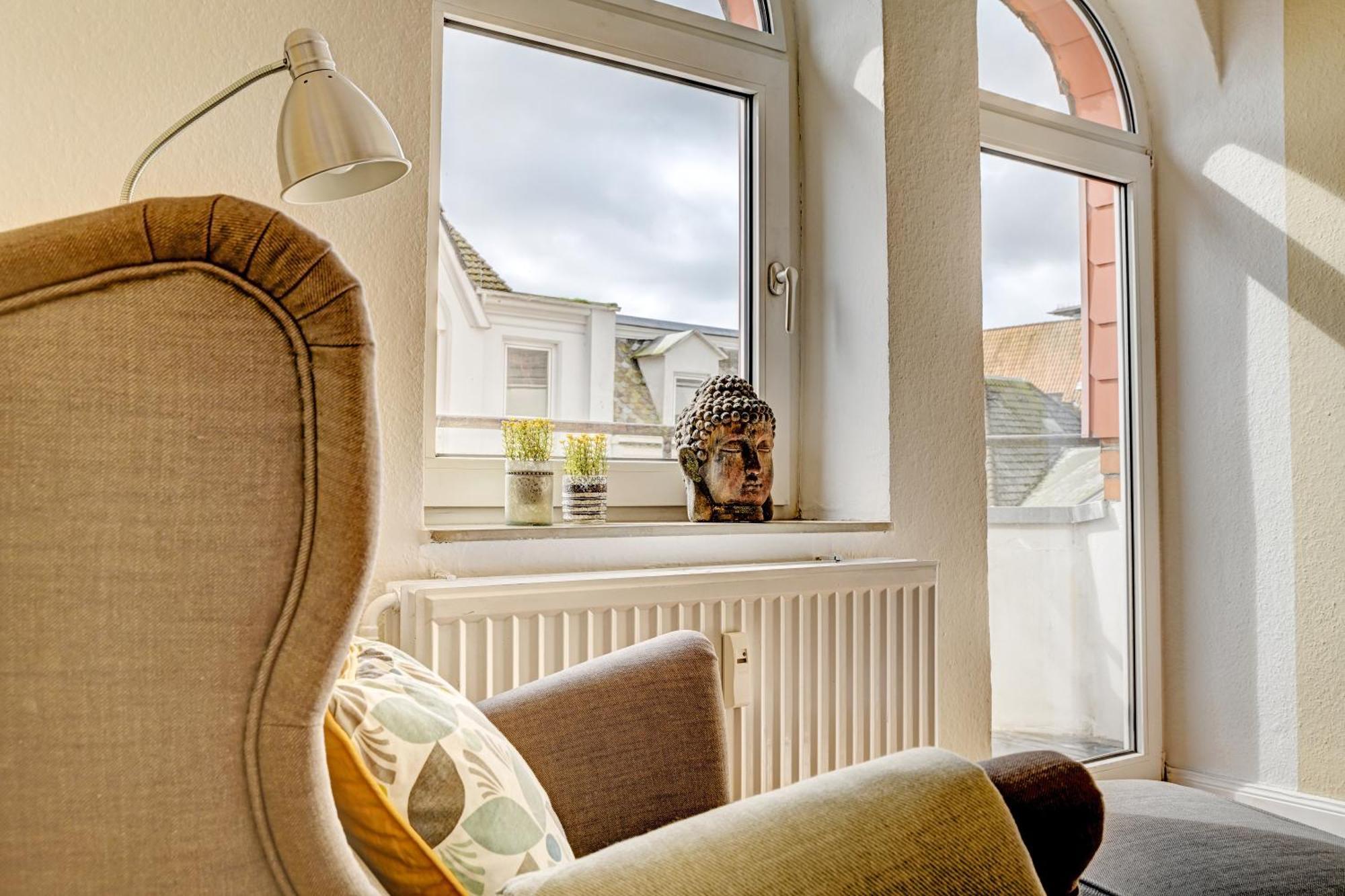 Mittendrin - Apartment Mit 2 Balkonen Sehr Zentral Фленсбург Экстерьер фото