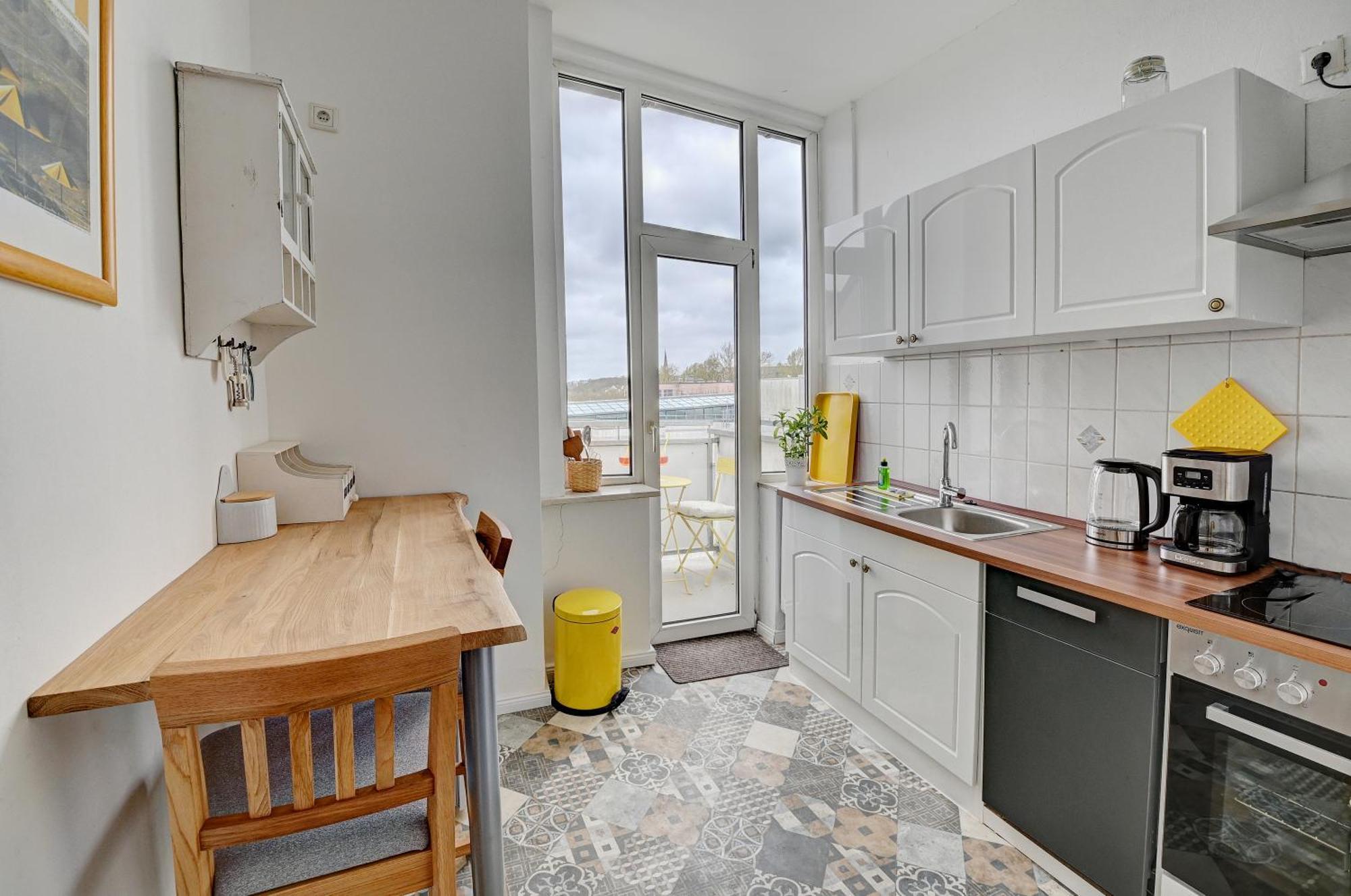 Mittendrin - Apartment Mit 2 Balkonen Sehr Zentral Фленсбург Экстерьер фото